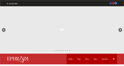 Desktop Screenshot of ephraim-doorcounty.com